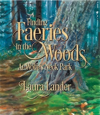Finding Faeries in the Woods at Wolfe's Neck Park by LAURA LANDER